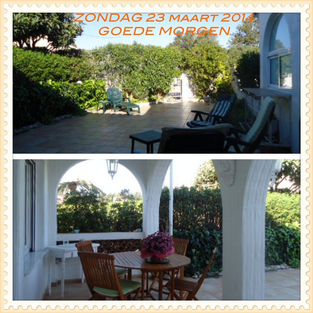 23 maart 2014, goede morgen